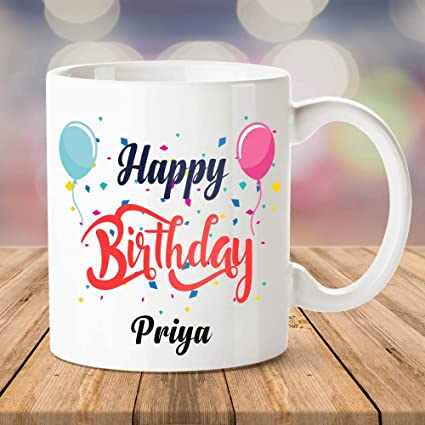 Latest 21 Happy Birthday Priya Gif Status